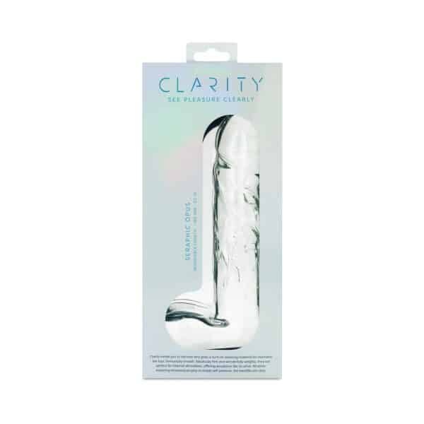 Clarity Seraphic Opus Glass Dildo - Image 9