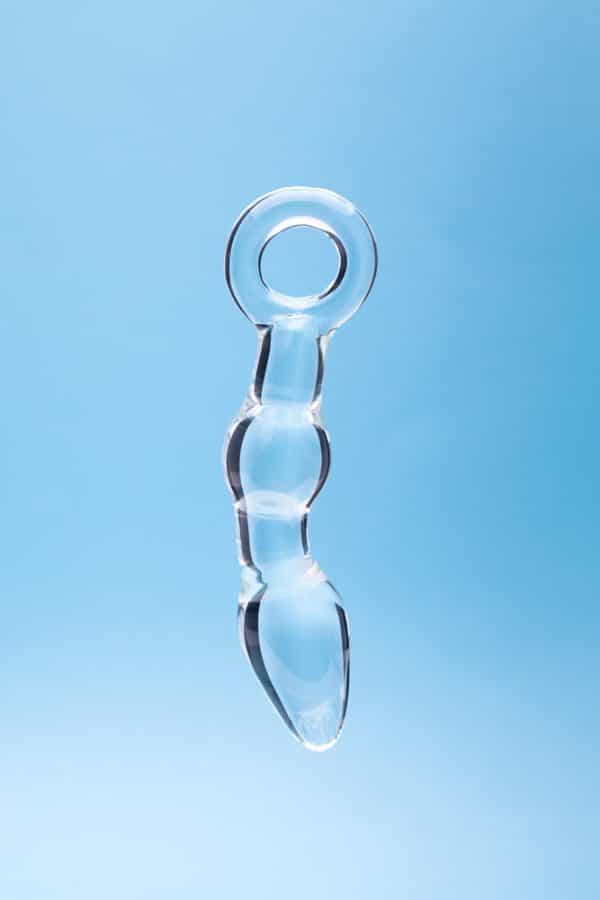 Clarity Utopian Mystique Glass Dildo - Image 3