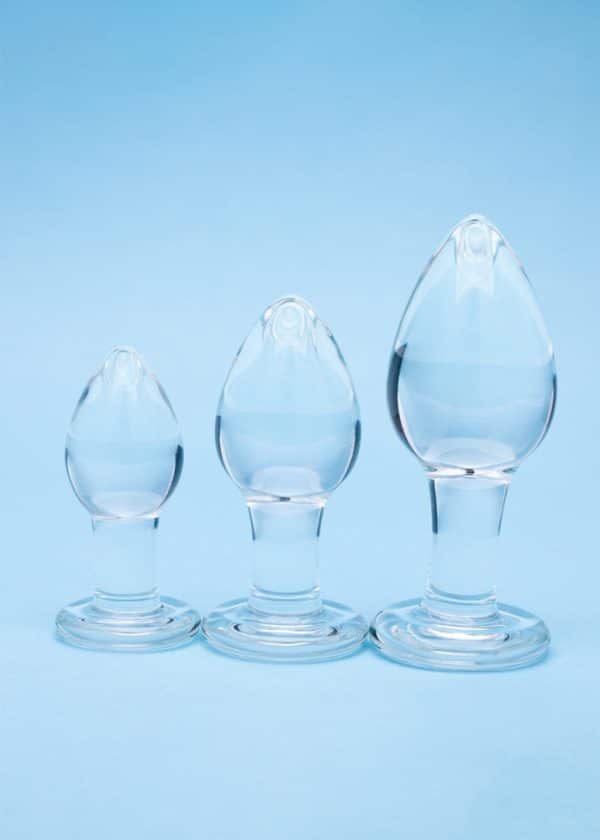 Clarity Utopian Trinity Glass Plug Set - Image 4