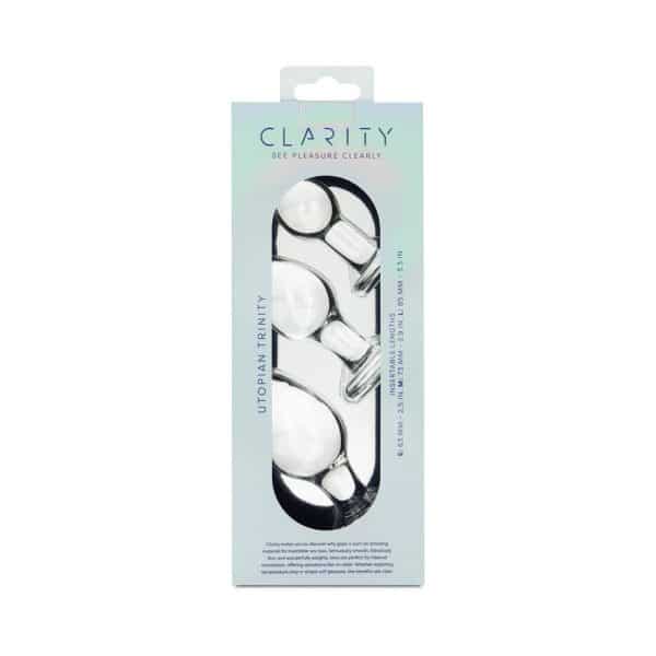 Clarity Utopian Trinity Glass Plug Set - Image 10