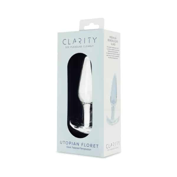 Clarity Utopian Floret Glass Plug - Image 3