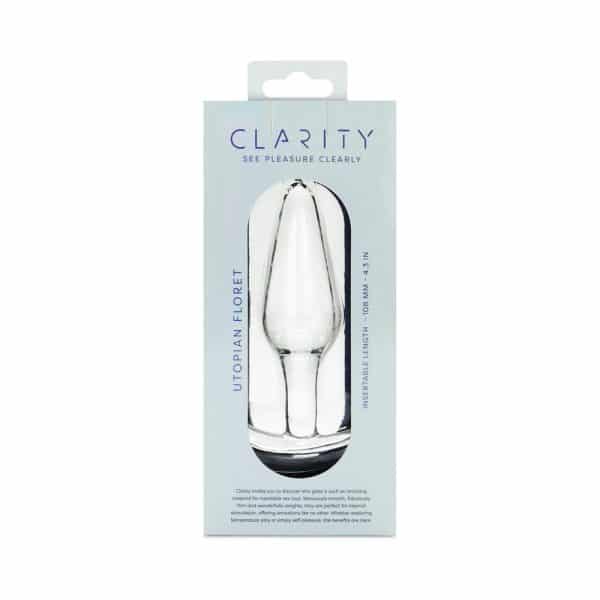 Clarity Utopian Floret Glass Plug - Image 5