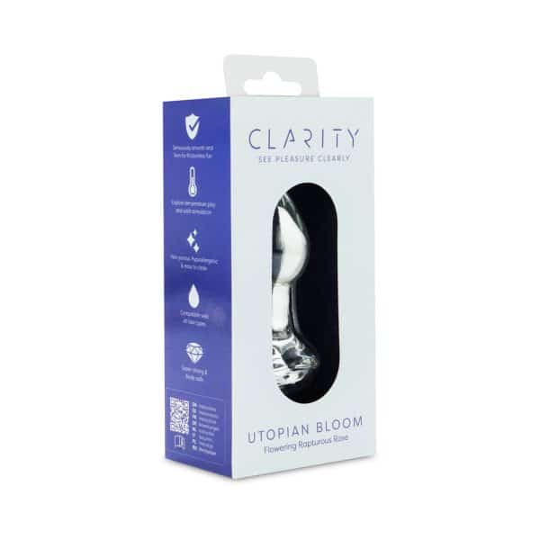 Clarity Utopian Bloom Glass Plug - Image 7