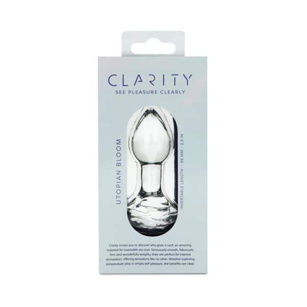 Clarity Utopian Bloom Glass Plug - Image 8
