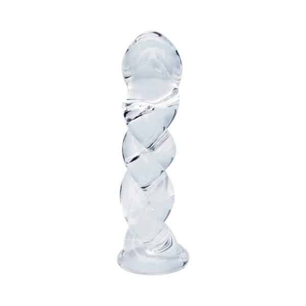Clarity Seraphic Braid Glass Dildo - Image 2