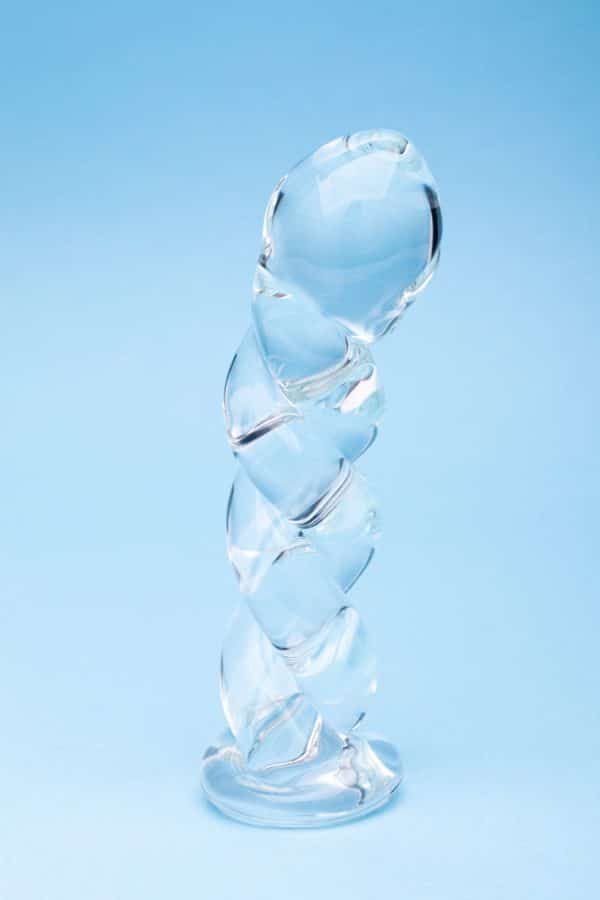 Clarity Seraphic Braid Glass Dildo - Image 6