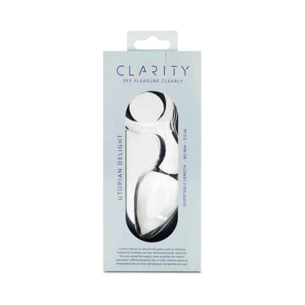 Clarity Utopian Delight Glass Plug - Image 6