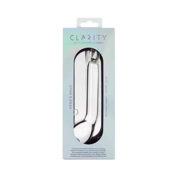 Clarity Hera''s Halo Glass Dildo - Image 7