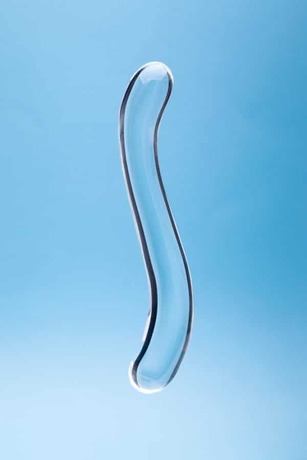 Clarity Celestial Curve Glass Dildo - Image 3