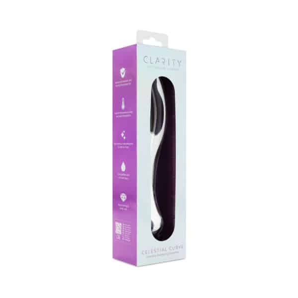 Clarity Celestial Curve Glass Dildo - Image 6