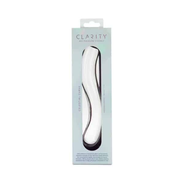 Clarity Celestial Curve Glass Dildo - Image 7