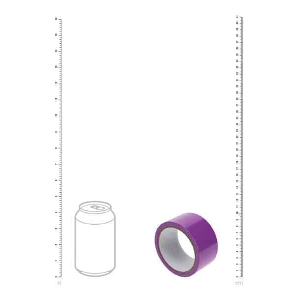 Ouch! PVC Non-Stick Tape Purple - Image 5