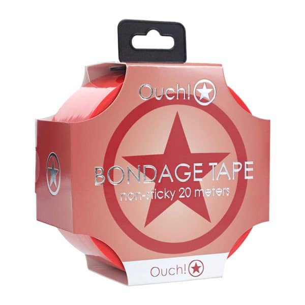 Ouch! PVC Non-Stick Tape Red - Image 4
