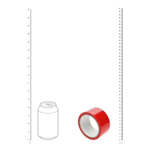 Ouch! PVC Non-Stick Tape Red - Image 5