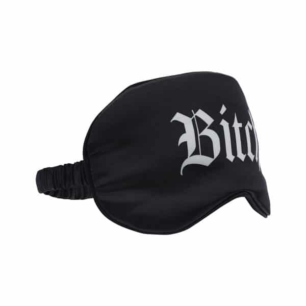 Ouch! Bitch Printed Mask Satin Black - Image 2