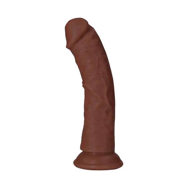 RealRock 6 in. Cock Curved Brown - Image 4