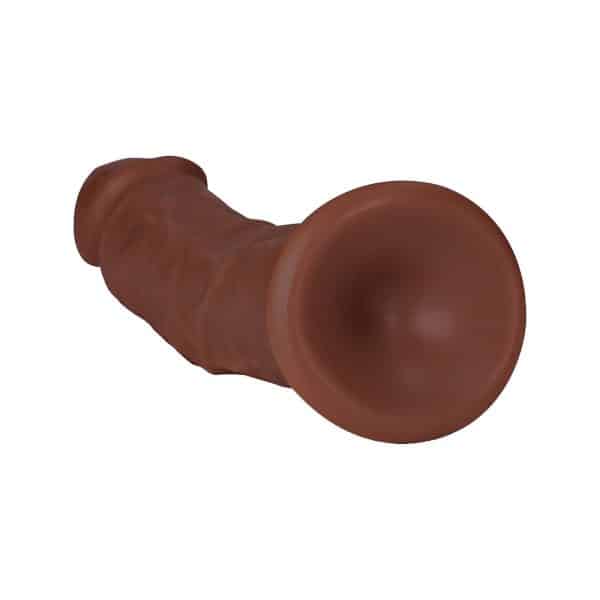 RealRock 6 in. Cock Curved Brown - Image 5