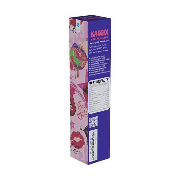 SLI Kaotix Y2K Princess Rechargeable Vibrator Powder Pink - Image 3