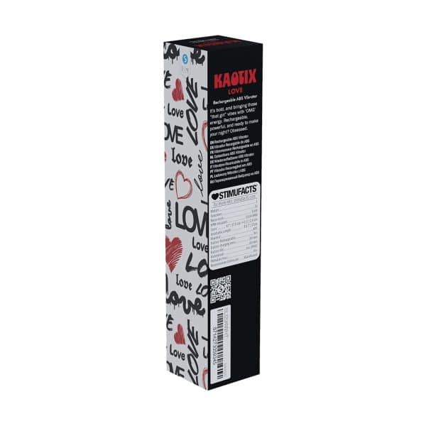 SLI Kaotix Love Rechargeable Vibrator White - Image 3
