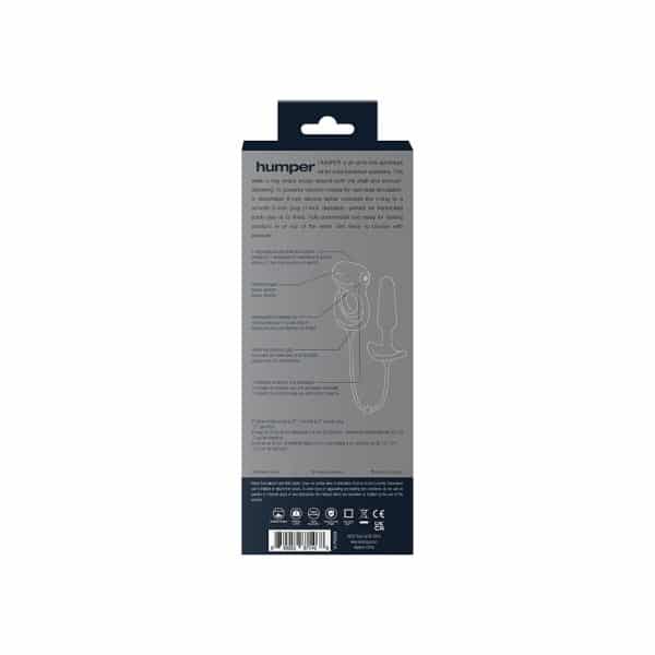 VeDO Humper Rechargeable Dual C-Ring with Anal Plug Black - Image 6