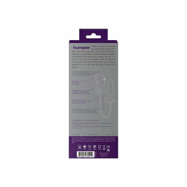 VeDO Humper Rechargeable Dual C-Ring with Anal Plug Purple - Image 6