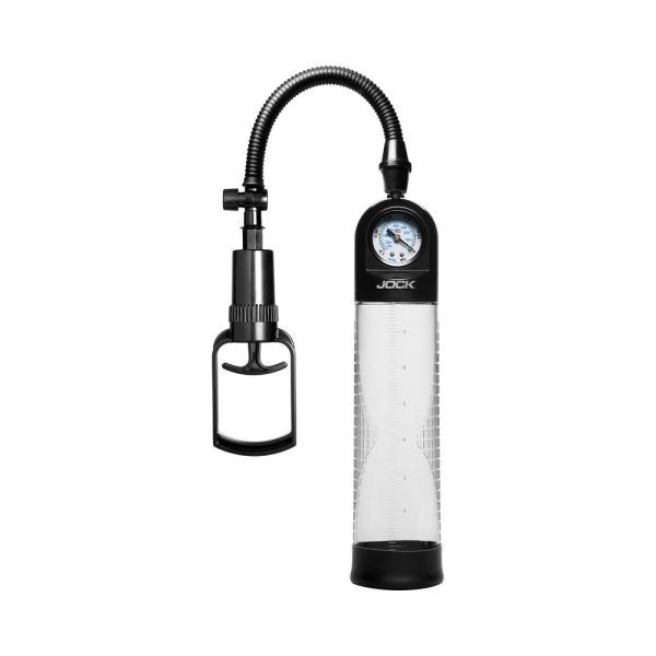 JOCK Pump Up Gauge Penis Pump with Pull Rod - Image 2