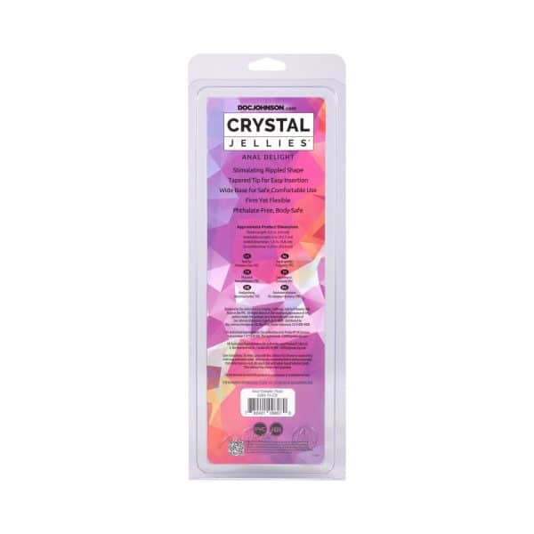 Crystal Jellies Anal Delight 5 in. Teal - Image 3