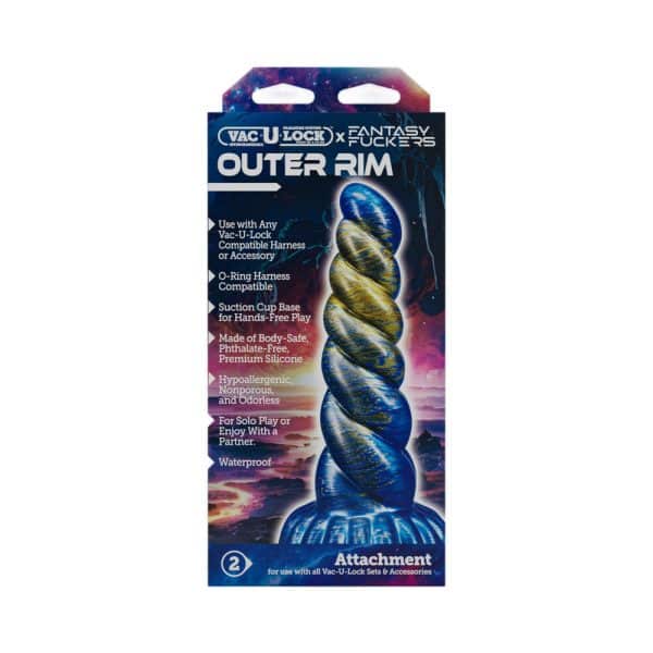 Vac-U-Lock x Fantasy Fuckers Outer Rim Blue/Gold - Image 6