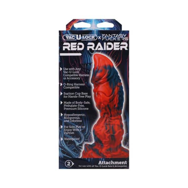 Vac-U-Lock x Fantasy Fuckers Red Raider Red/Black - Image 6