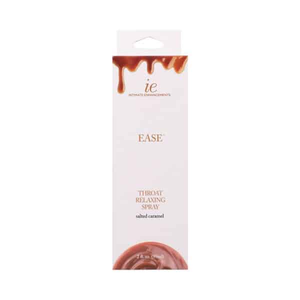Intimate Enhancements Ease Throat Relaxing Spray Salted Caramel 2 oz. - Image 3