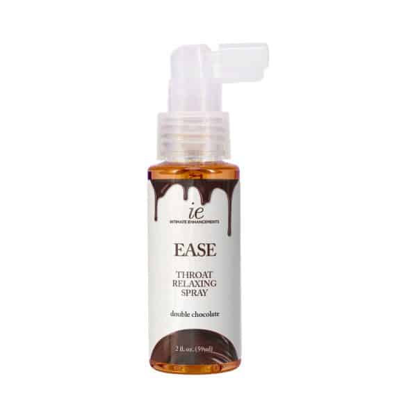 Intimate Enhancements Ease Throat Relaxing Spray Double Chocolate 2 oz. - Image 2
