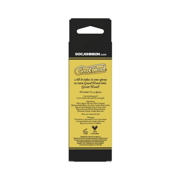 GoodHead Juicy Head Cocktails Dry Mouth Spray Lemon Drop 2 oz. - Image 4