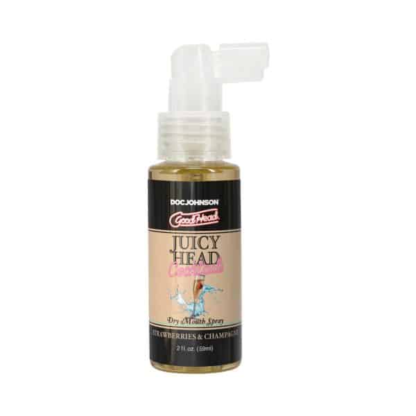GoodHead Juicy Head Cocktails Dry Mouth Spray Strawberries & Champagne 2 oz. - Image 2