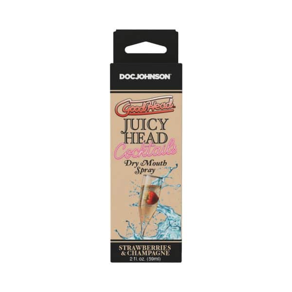 GoodHead Juicy Head Cocktails Dry Mouth Spray Strawberries & Champagne 2 oz. - Image 3