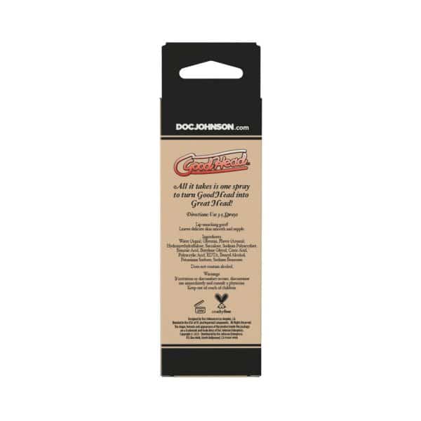 GoodHead Juicy Head Cocktails Dry Mouth Spray Strawberries & Champagne 2 oz. - Image 4