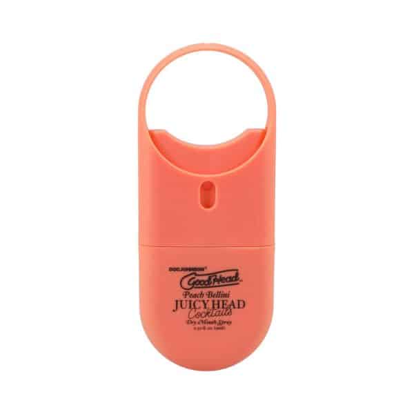 GoodHead Juicy Head Cocktails Dry Mouth Spray To-Go Peach Bellini - Image 2