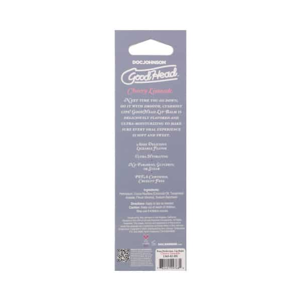 GoodHead Pout Perfection Lip Balm Cherry Limeade - Image 5