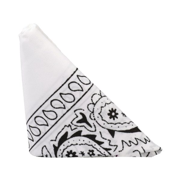 Rock Solid The Code Silicone C-Ring with Bandana White/Black - Image 5
