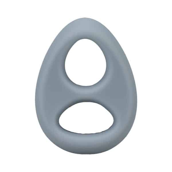 Rock Solid The Code Silicone C-Ring with Bandana Gray/Black - Image 3