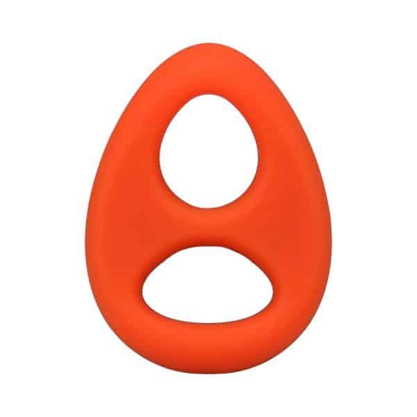 Rock Solid The Code Silicone C-Ring with Bandana Orange/Black - Image 3