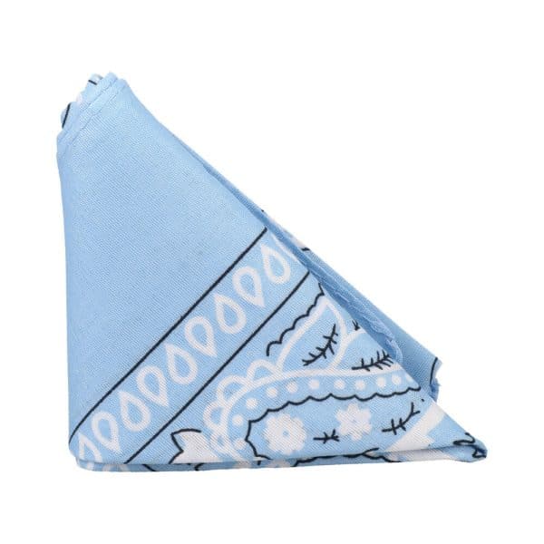 Rock Solid The Code Silicone C-Ring with Bandana Light Blue/Black - Image 5