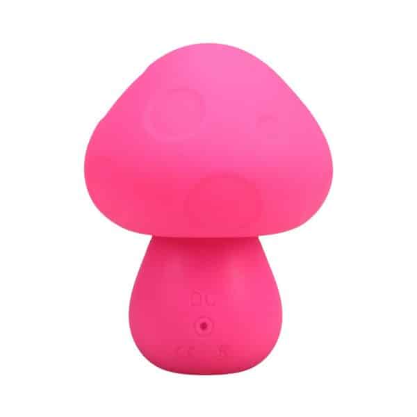 Mochi Mushroom Rechargeable Silicone Vibe Pink - Image 3
