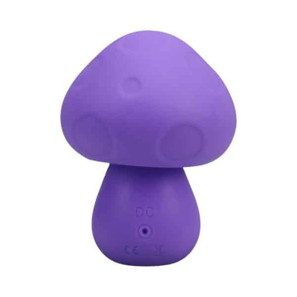 Mochi Mushroom Rechargeable Silicone Vibe Purple - Image 3