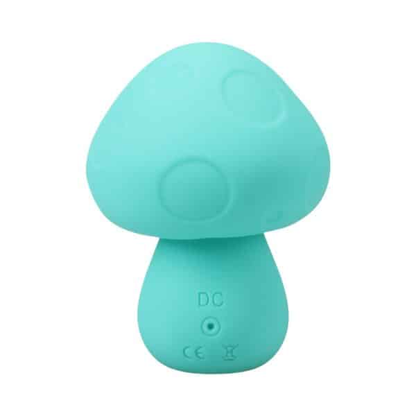 Mochi Mushroom Rechargeable Silicone Vibe Teal - Image 3