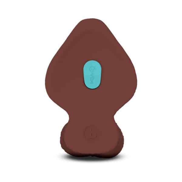 b-Vibe Slipskin Realistic Silicone Dildo 9 in. Girthy Brown - Image 6