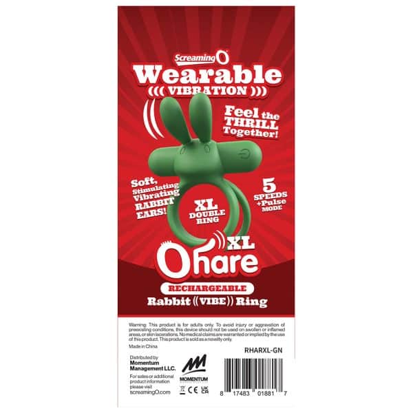 Screaming O Rechargeable Ohare XL Green - Image 7