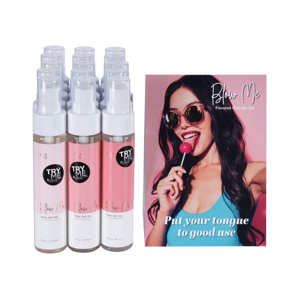 CG Blow Me Oral Sex Gel 16-Piece Bundle with Testers - Image 3