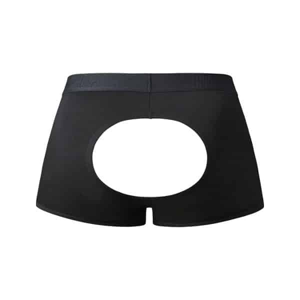 Male Power Open Ended Moon Short Black L/XL - Image 2