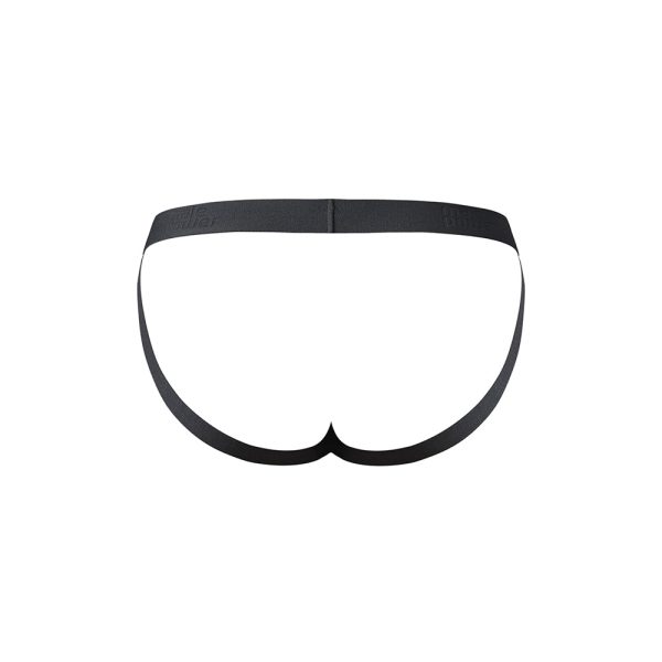 Male Power Open Ended Jock Open Black S/M - Image 2