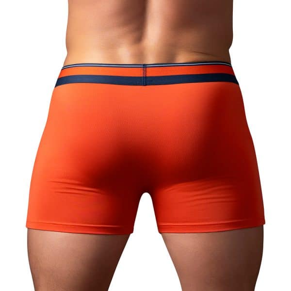 Male Power Soo Cumfy Boxer Brief Orange XL - Image 2